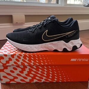 Nike. Renew Ride 2. US Men’s 10.5. Black/Metallic Gold